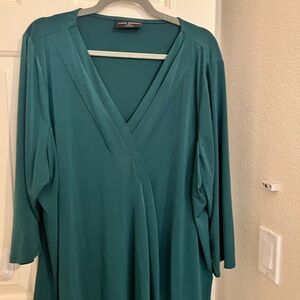 Lane Bryant Teal blouse